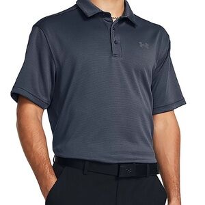 Under Armour HeatGear Men's Dark Gray Polo Shirt L